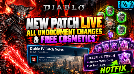 Diablo 4 Patch,Diablo 4 Leaderboards,Diablo 4 Gold kaufen,patch notes diablo 4