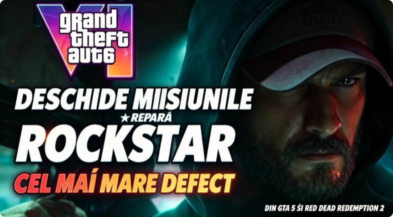 GTA 6 deschide misiunile: Rockstar repară cel mai mare defect din GTA 5 și Red Dead Redemption 2