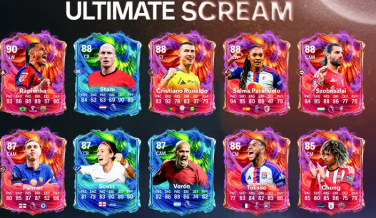 FC 27 Ultimate Scream Team 1,FC 27 Ultimate Scream Leaks,FC 27 Coins kaufen,Leaks,Ratings,Release Date,Spieler,Raphinha 90 OVR,SBCs,Cristiano Ronaldo,Upgrades
