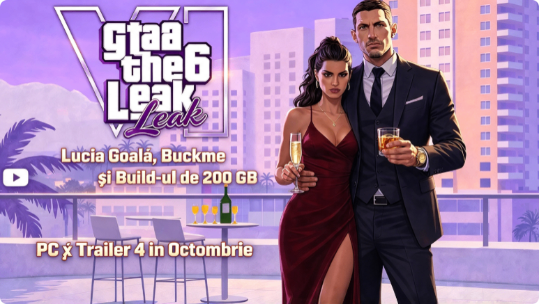 GTA 6, GTA 6 PC, data lansării GTA 6, Trailer 4 GTA 6, leak GTA 6, GTA 6 Bani