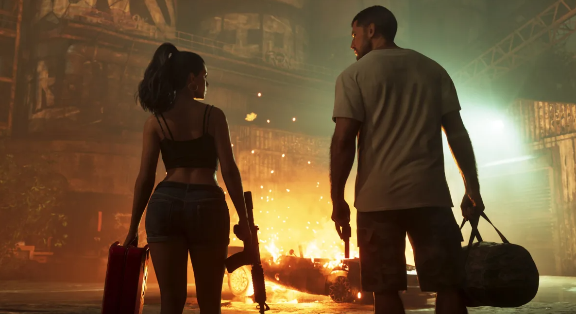 GTA 6: تحليل المقطع الدعائي - 15 تفصيلة مخفية وجدل تسريب CyberLeak في أكتوبر 2026 حول مشاهد لوسيا العارية