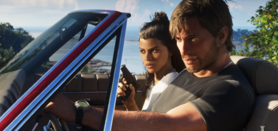 GTA 6 marketing, GTA 6 real-life advertising, Vice City blimp, GTA 6 custom cars, GTA 6 release date
