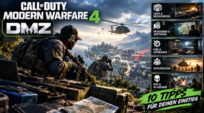COD Modern Warfare 4 DMZ Guide: 10 Tipps für Anfänger, Loot und Exfil