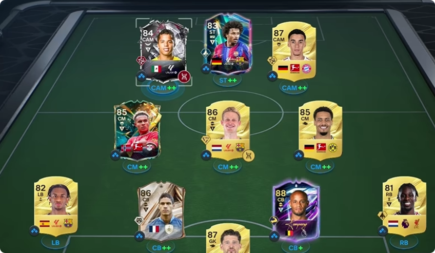 EA FC 27 : Tactique 95 de profondeur et pressing extrême – Meilleures formations 4-3-2-1, 4-3-1-2 et 4-2-1-3