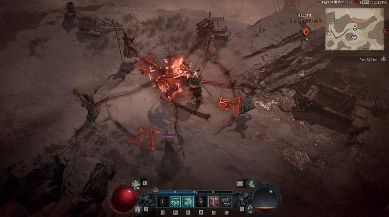 Diablo 4 Helltide Aberrant Cinders Gameplay