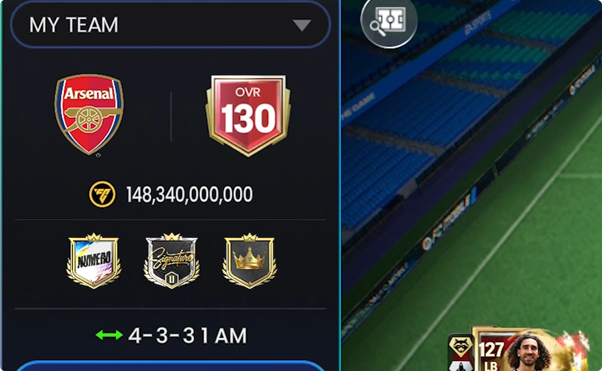 FIFA Mobile, FIFA Mobile 130 OVR, echipă FIFA Mobile, FIFA Mobile 4-3-3 attack, FIFA Mobile best players, FIFA Mobile rank up, FIFA Mobile squad builder, cumpara FIFA Mobile Coins
