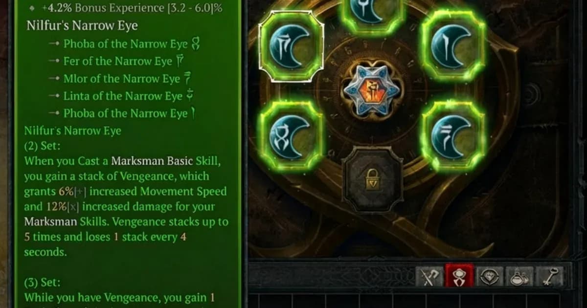 Diablo 4 Season 16 PTR: Can Horadric Jewelry Replace Mythic Seals