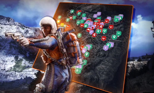 ARC Raiders Maps,Schlüssel,Extraction Guide,Karten,KEY