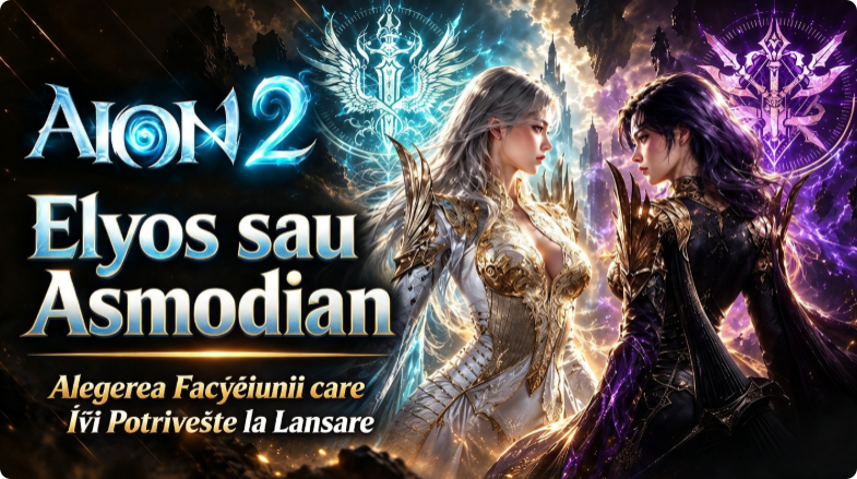 AION 2 Elyos sau Asmodian: Alegerea Facțiunii care Îți Potrivește la Lansare
