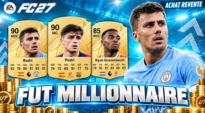 ?ACHAT/REVENTE FC27?? TECH FUT MILLIONNAIRE (PASSE DE 0 &agrave; 1 MILLIONS DE CREDITS)