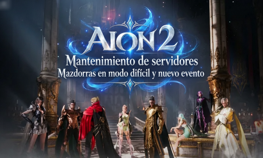 Aion 2 Mantenimiento de servidores:Ajustes de la clase Hechicero, nuevo tablero Daevanion de Ariel, mazmorras en modo difícil y más recompensas