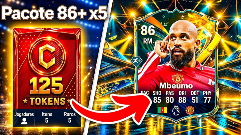 FC 27, rewards champions, 86+ x5, ultimate team, packs FC 27, Weekend League, cartas meta FC 27, Bonmatí inform, Saliba, Rodri, upgrades outubro 2026, moedas FC 27