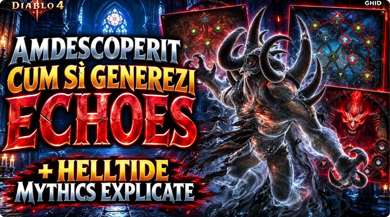 Diablo 4: Cum Să Obții 2 Echoes în Helltide și să Farm-ezi Mythic Items