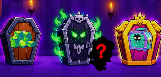 Brawl Stars Horror-Sarg-Event,Sarg-Belohnungen,Chaos-Drops,24 Särge,24 coffins