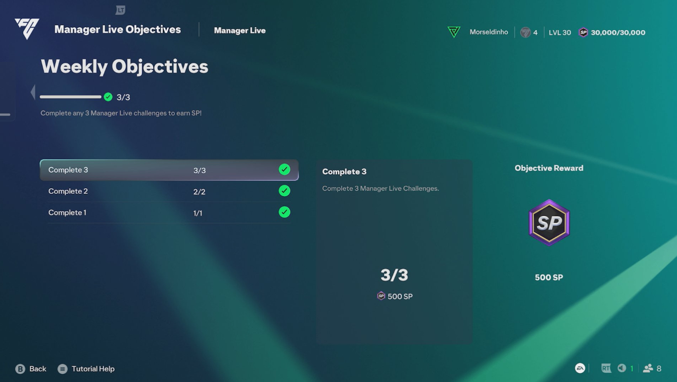 FC 27 3000 SP verdienen,FC 27 Manager Live doelen gids,FC 27 snel Skill Points verdienen,FC 27 Experience Wins challenge,FC 27 Transfer Savy tutorial,FC 27 Manager Mode SP farm,FC 27 snel simmen challenges,FC 27 Coins manager mode