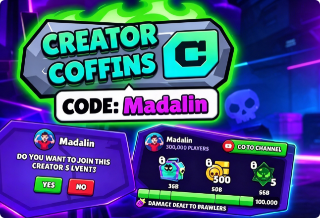 Brawl Stars: noul event Creator Events cere 96 de miliarde daune și dă recompense pe 4 zile