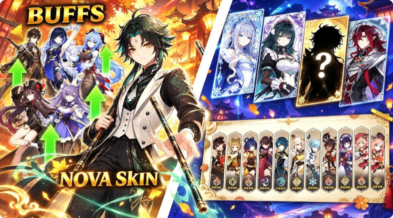 Genshin Impact, Genshin 7.3, Tsaritsa, Genshin leaks, Genshin 7.4, Danica, Rito das Lanternas, Genshin Impact top up