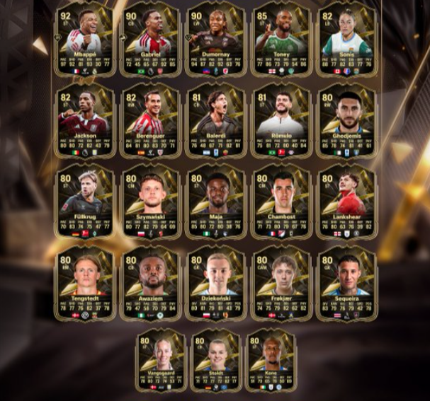 Previsão do TOTW 7 no EA FC 27: Mbappé e Gabriel Magalhães lideram a lista de cotados