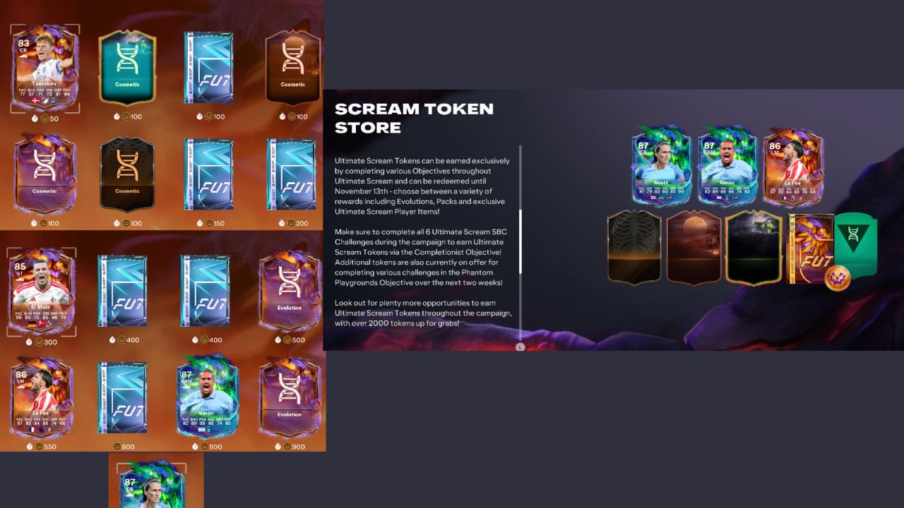EA SPORTS FC 27 Ultimate Scream Tokens Guide: Sources, Rewards and Best Uses