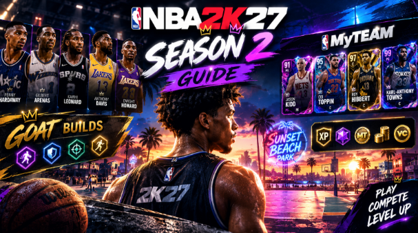 NBA 2K27 Season 2 Guide: GOAT Builds, Badges und die besten Belohnungen