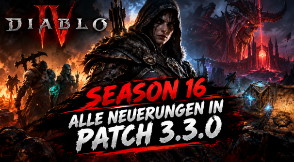 Diablo 4 Season 16 PTR,War Plans,Diablo 4 Gold kaufen,Patch 3.3.0,Season 16 Änderungen,War Plans,Marks of Wisdom,Tyrael’s Boons,Horadrische Gegenstände