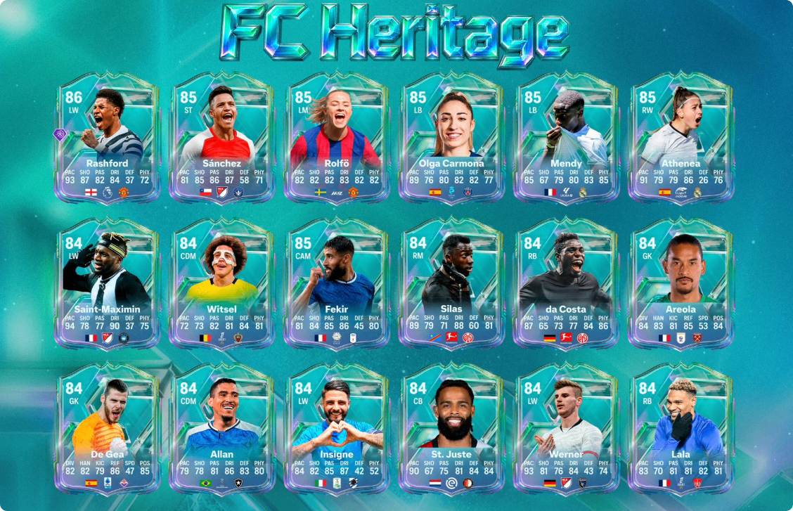 FC 27,Season 2,Rashford,Heritage Cards,buy fc coins