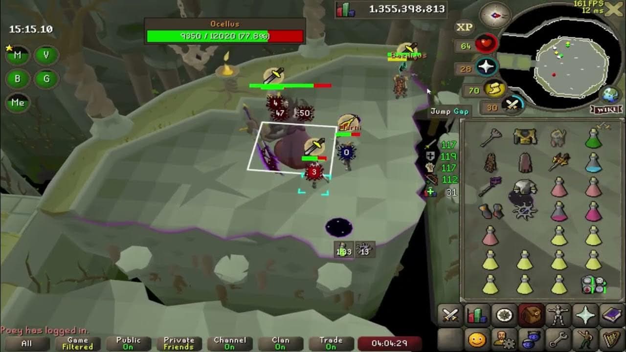 Old School RuneScape Ocellus Guide: Prayer Timing and P4 Healing Orbs