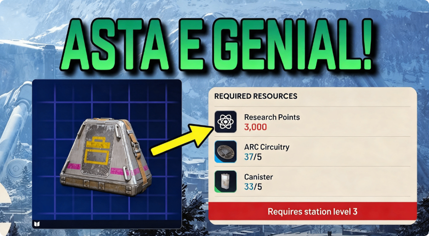 arc raiders frozen trail, arc raiders update 2.0, blueprint research workbench, arc raiders pendula pass, arc raiders outpost
