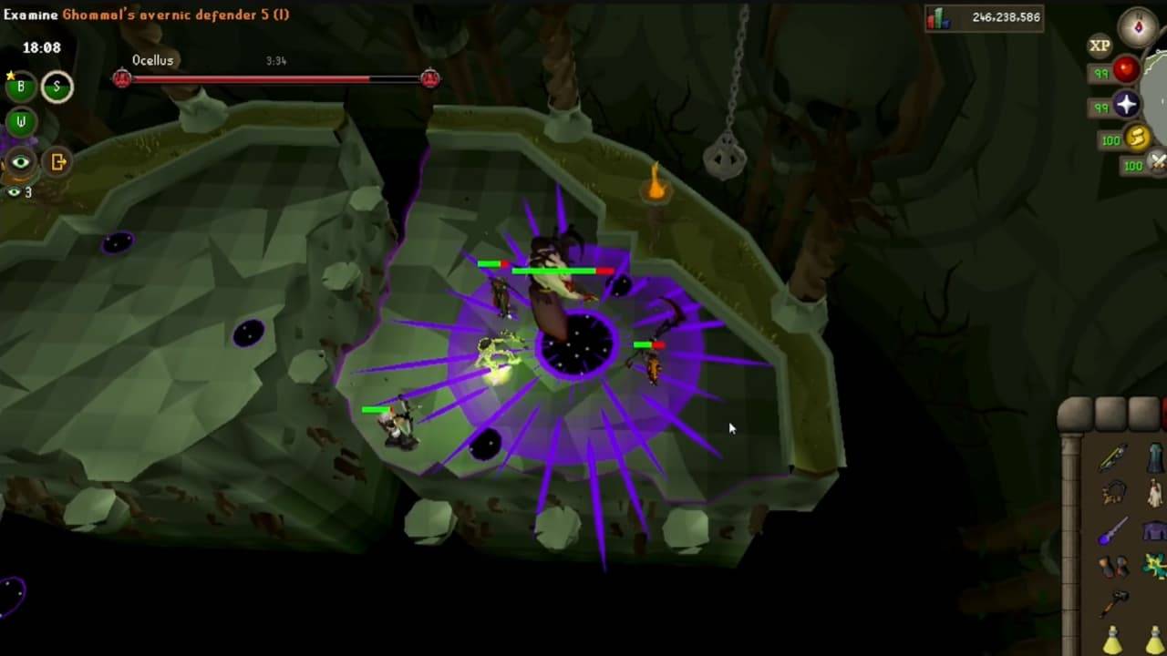 OSRS Ocellus P4 void explosion movement