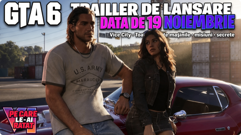 GTA 6, trailer de lansare, GTA 6 data lansare 19 noiembrie, GTA 6 Vice City, Jason Lucia, misiuni GTA 6, mașini GTA 6, GTA 6 online, Rockstar Games, trailer analiză, cumpara GTA 6 Money