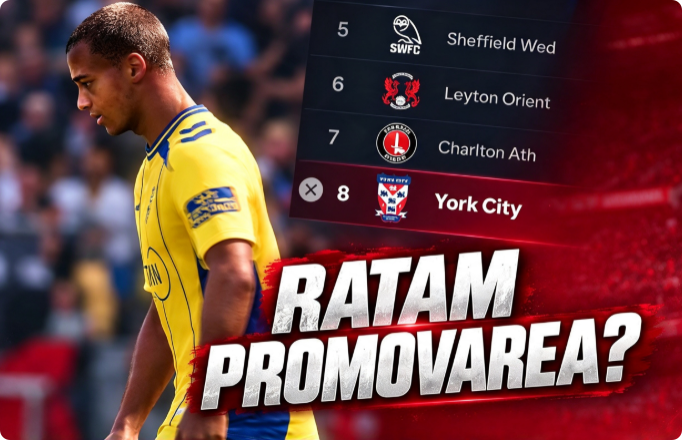 FC 27: York City prinde play-off-ul în ultima etapă – dubla cu Lincoln City decide promovarea