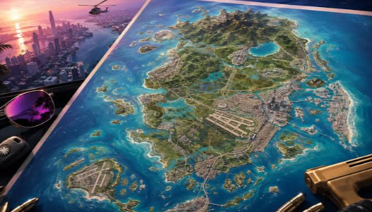 GTA 6 Map,GTA 6 begehbare Gebäude,GTA 6 Geld,begehbare Gebäude,Map Größe,GTA 6 Map vs GTA 5,Vice Beach,Leonida Map