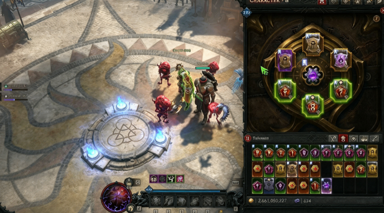 Diablo 4, Temporada 15, Ouro do Diablo 4, Itens do Diablo 4Season 15, golpe esmagador, runa Burr, Infinity, Strength, Alkin, amuleto triplo, Pit 140, Torment 12, build Diablo 4, Tocha do Inferno,