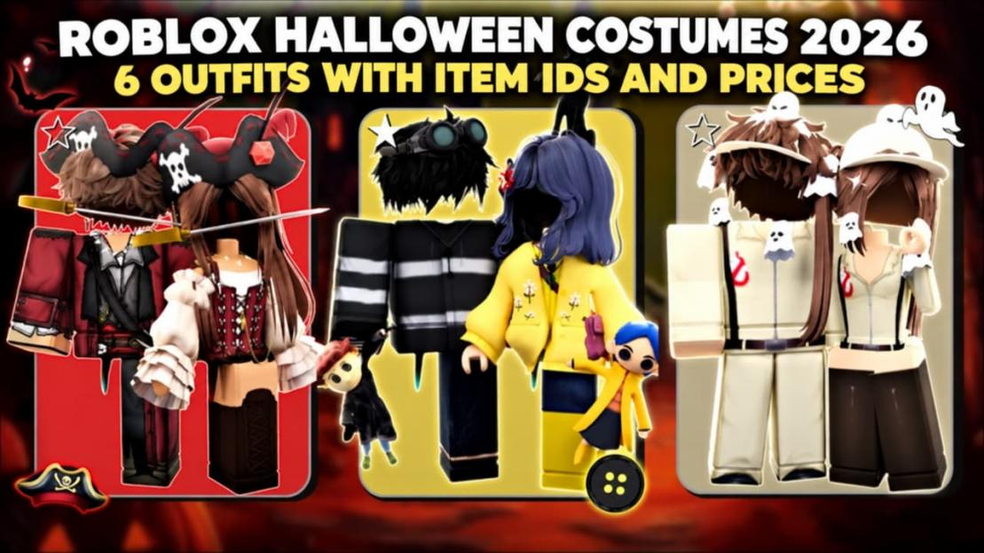 Roblox Halloween Costumes 2026: 6 Outfits with Item IDs and Prices