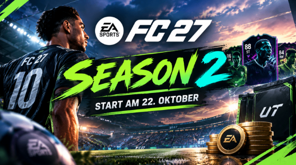 FC 27 Season Points,Season 2,FC 27 Coins,SP,Season 2 Start,Season 2 SP farmen,Belohnungen,Evolutions,Kaufe FC 27 Münzen
