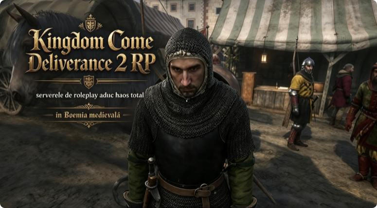 Kingdom Come Deliverance 2 RP, KCD2 multiplayer, servere RP KCD2, roleplay medieval, KCD2 roleplay, joc multiplayer medieval, Kingdom Come: Deliverance 2 Items