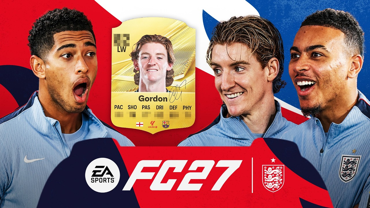 EA Sports FC 27 Ratings Revelados: Bellingham 90, Gordon 91 no Ritmo e a Polêmica de Morgan Rogers
