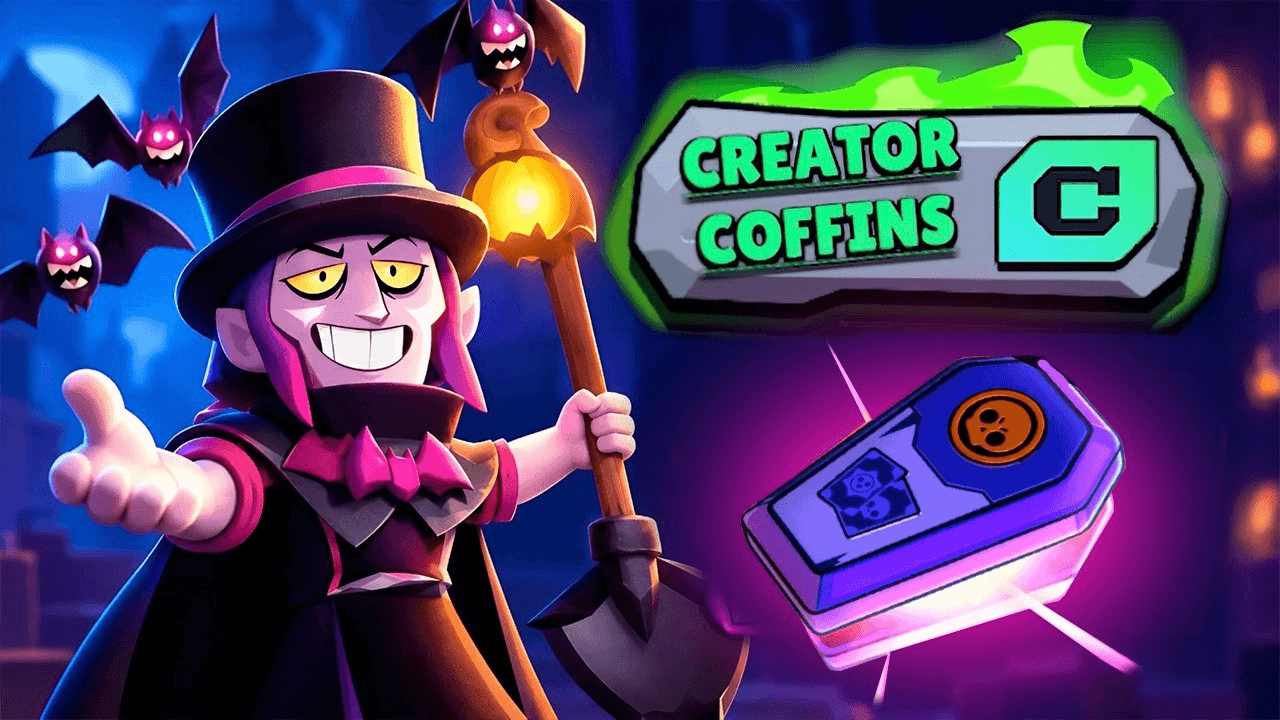 Brawl Stars Creator Coffins: Todas las recompensas, códigos de creadores, Starr Drops míticos y legendarios y horarios de reinicio