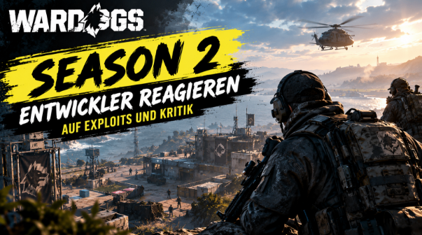 WARDOGS Season 2,WARDOGS Exploits,Kaufen WARDOGS Cash,WARDOGS Update,Änderungen,Entwickler reagieren,Spielerbeschwerden